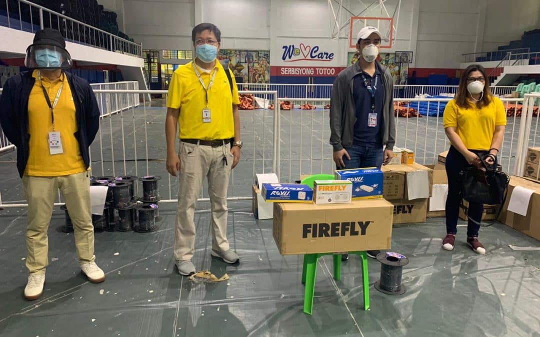 Firefly Electric & Lighting Corporation is one with Pasig City Government in battling COVID-19
