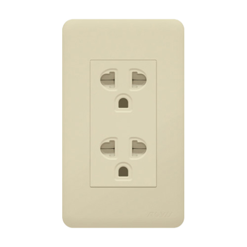 Duplex Universal Outlet with Ground - Firefly Electric and Lighting ...