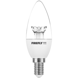 Firefly LED Candle Clear 3W WW E14
