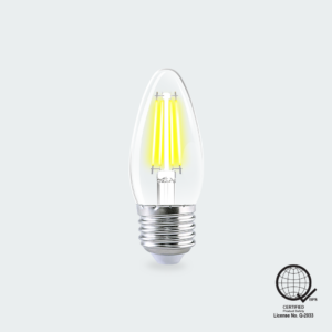 Firefly Basic Dim Filament Candle 4W WW E27