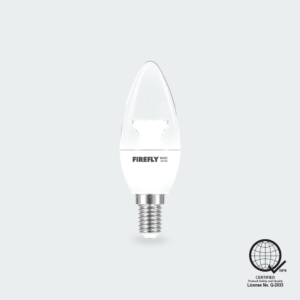 Firefly LED Candle Clear 5W DL E14