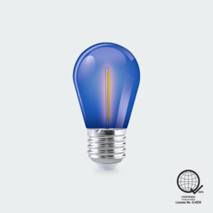 Firefly Basic LED Filament Bulb 1W Blue