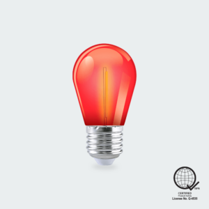 Firefly Basic LED Filament Bulb 1W Red E