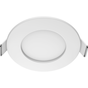 Firefly Basic LED Round Slim DL 3W CW Flush
