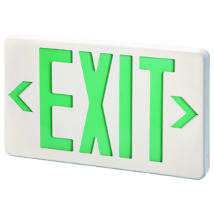 FIREFLY 1.2V Double-Faced Exit Light with Wall/Ceiling Mount Option 600mAh Ni-CD Battery