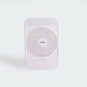 FIREFLY 5” Rechargeable Fan with Night Light