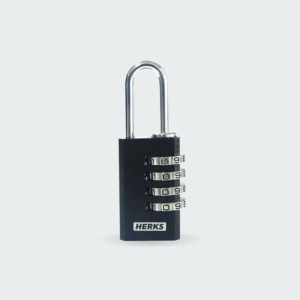 luggage padlock, aluminum lock body, 4 n