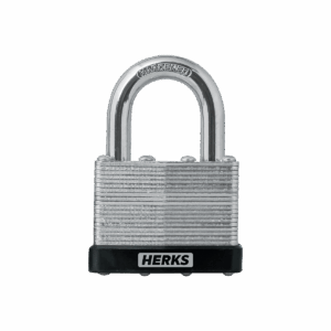 40mm laminated padlock, brass cylinder w