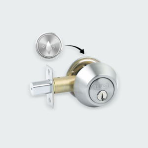 Single Cylinder Deadbolt 201 Stainless S