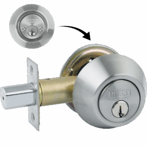 Double Cylinder Deadbolt 201 Stainless