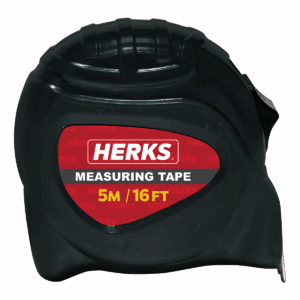 HERKS Measuring Tape Plastic Case 5 mete