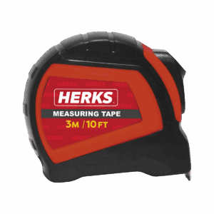 HERKS Measuring Tape Rubber Case 3 meter