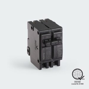 ROYU 15A lug type plug-in breaker w/ met