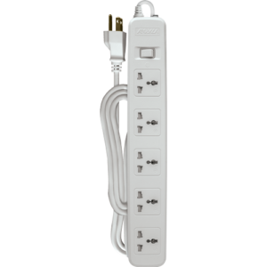 ROYU 5 Gang Univ.Socket w/ 1 Main Switch
