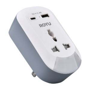 ROYU Int Adapter w/ NL & USB(A+C)