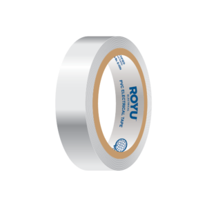 Royu PVC Electrical Tape White-4m