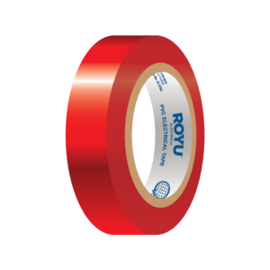 Royu PVC Electrical Tape Red-8m