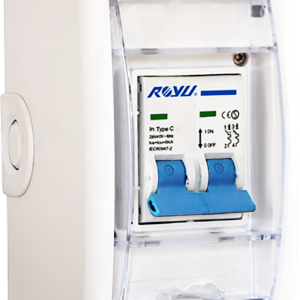 ROYU 32A mini safety breaker w/ cover &