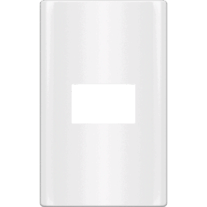 Plano One gang plate