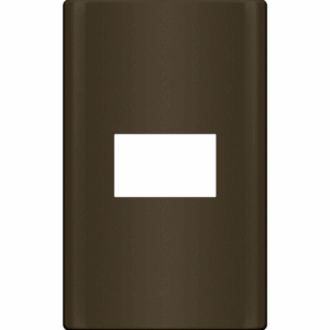 Plano One gang plate- Dark Gray