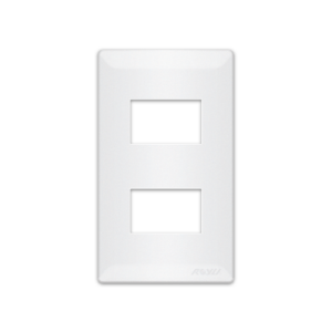 Royu Super Wide 2-gang plate