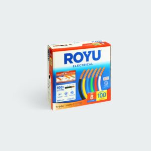 ROYU 8.0mm2 #8 AWG THHN Stranded Blue 100M