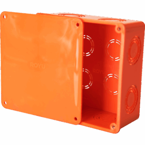 Royu Square Box with Cover and Screw