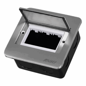 Royu Square Floor Receptacle Fixture Tit
