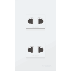 ROYU WD 2-Gang Outlet
