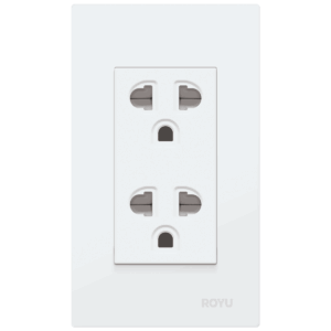 Duplex Universal Outlet with Ground (wit