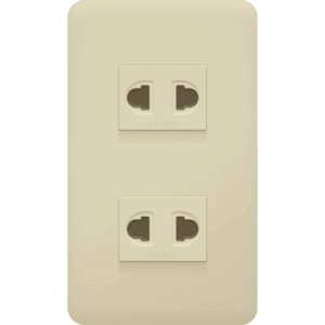 ROYU WH 2-Gang Outlet