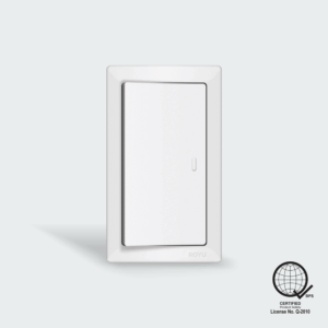 Royu Super Wide 1-Gang Switch with Plate
