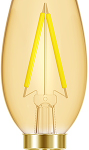 Firefly LED Filament Vintage Candle 3W W