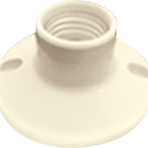 FIREFLY E27 3 1/2" Ceiling Receptacle Cream