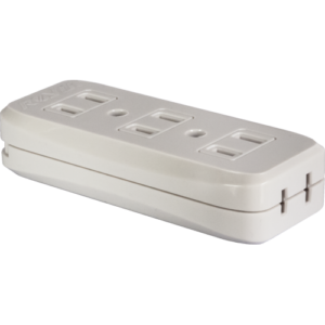 ROYU 3 + 1 Gang Flat Pin Outlet