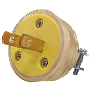 ROYU 10A PVC Plug w/ Clamp (CLEAR)