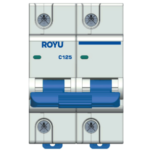 ROYU MCB Curve C 2P, 125A, 10.0kA