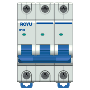 ROYU MCB Curve C 3P, 50A, 6.0kA