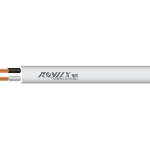 ROYU Non-Metallic Sheathed Cable 1.6mm #14 AWG Solid White 300M