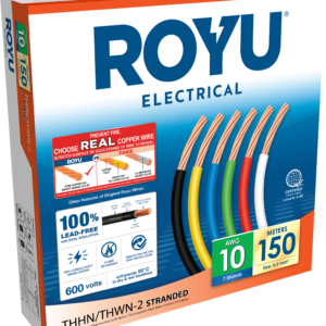 ROYU 5.5mm2 #10 AWG THHN Stranded Blue 150M