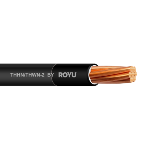 ROYU 14mm² #6 AWG THHN Stranded BLACK 150M