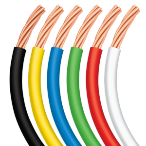 ROYU 14mm² #6 AWG THHN Stranded WHITE 150M